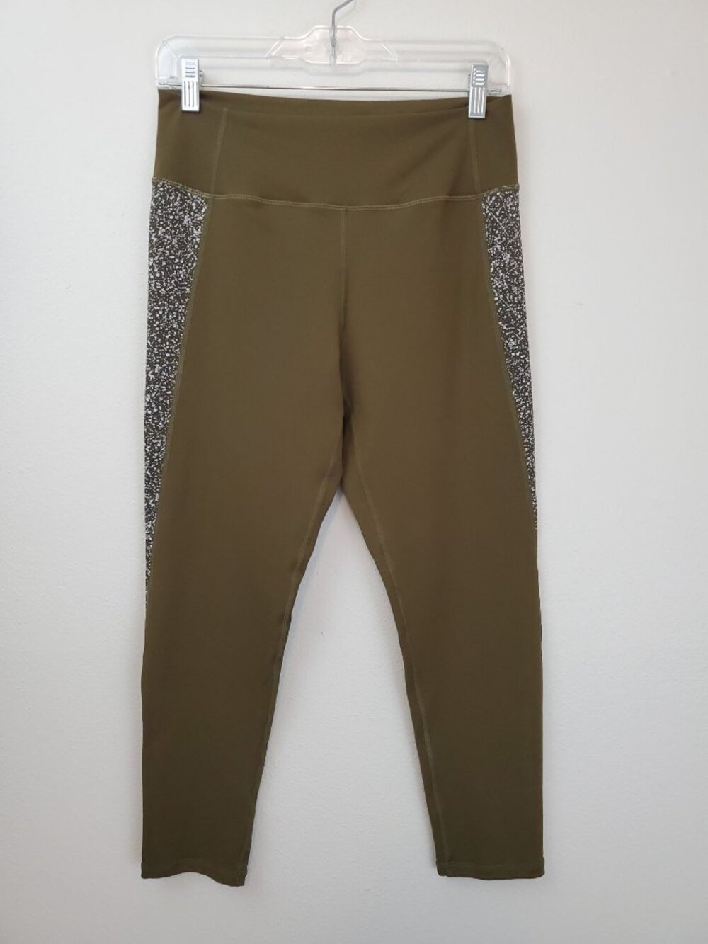 Zyia Active Olive Speckle Hi Rise 7/8 24" leggings